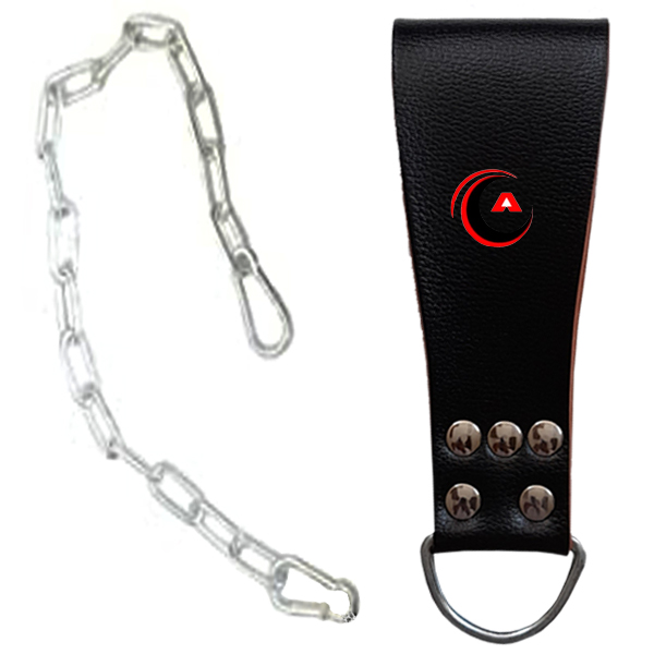 Belt extension chain dip holder